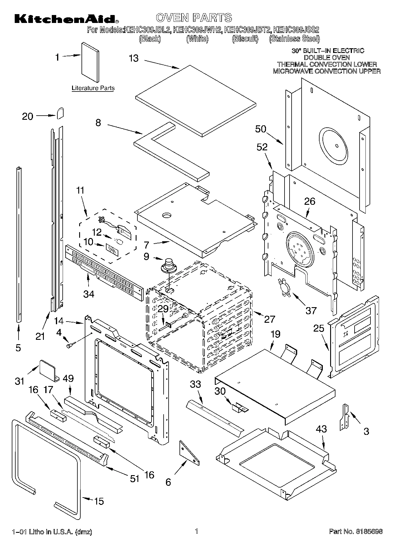 01 - OVEN, LITERATURE