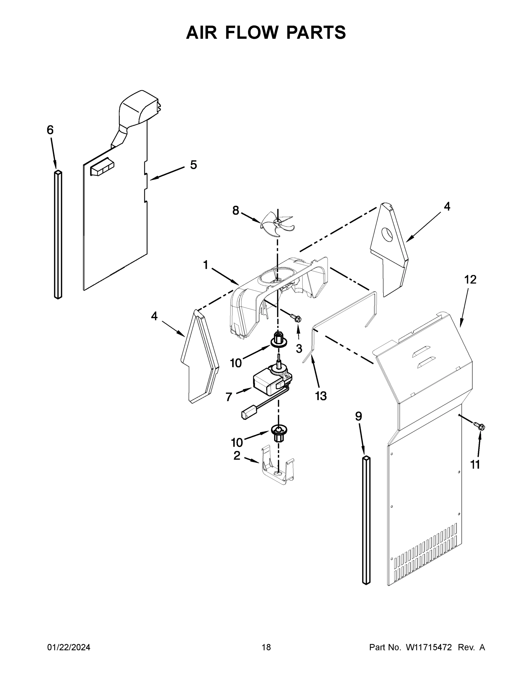 10 - AIR FLOW PARTS