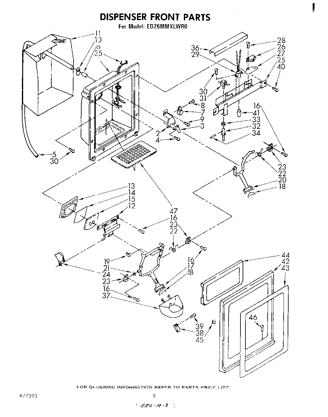 05 - DISPENSER FRONT
