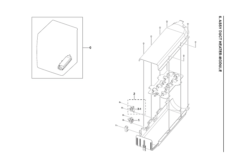Heater Duct Module Assembly