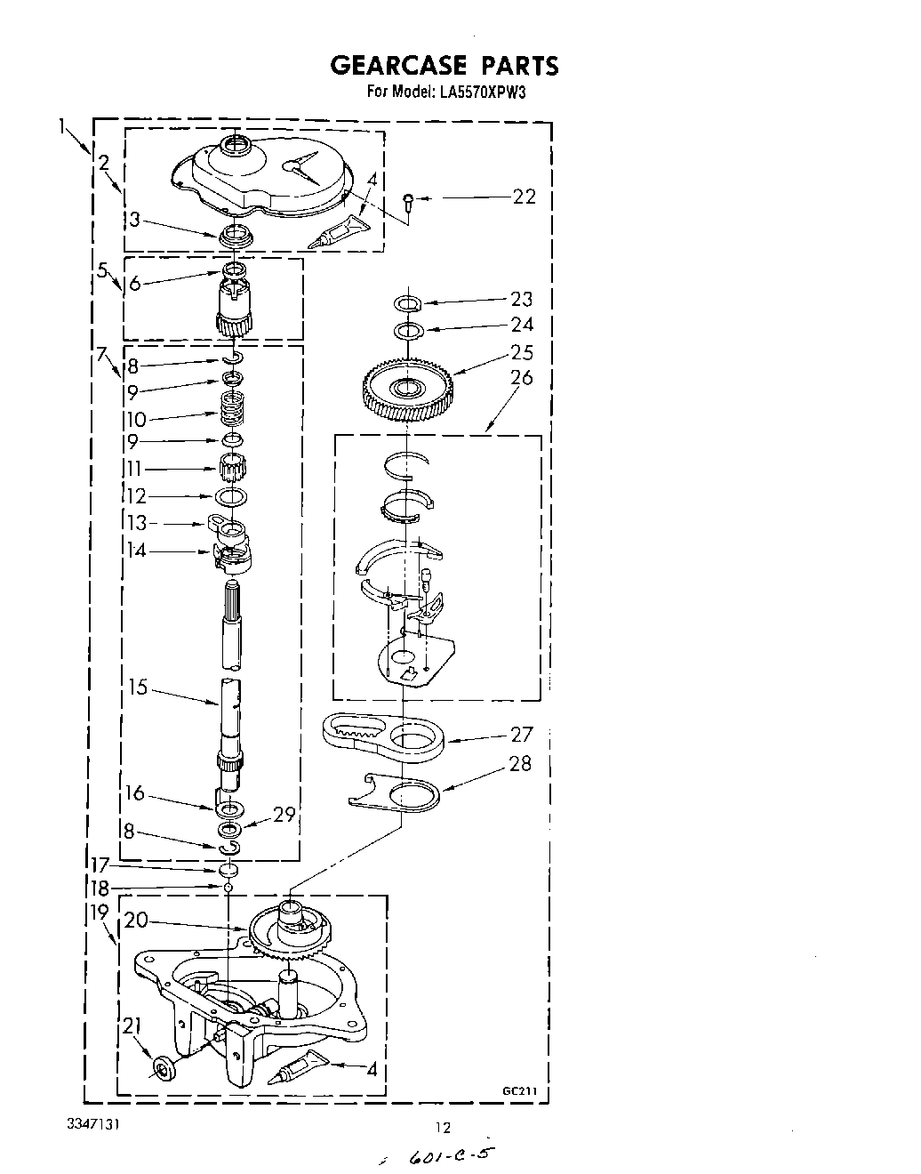 10 - GEARCASE