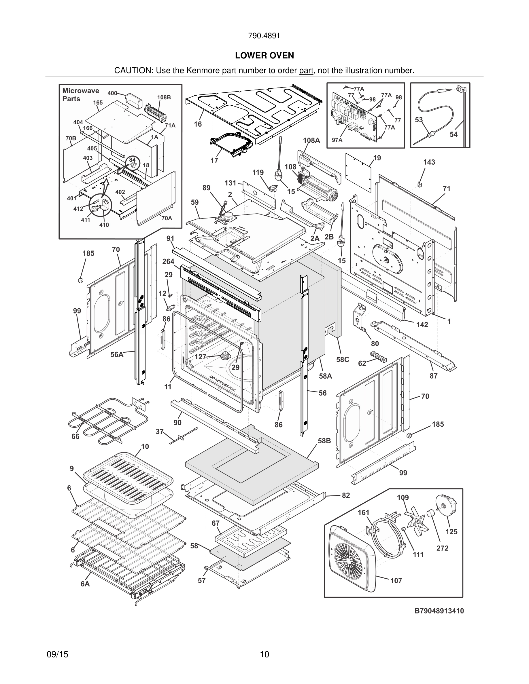 11 - LOWER OVEN