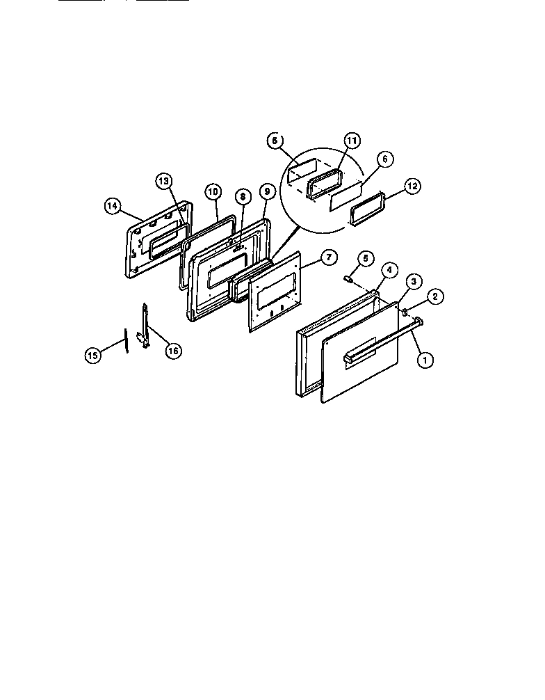 04 - OVEN DOOR