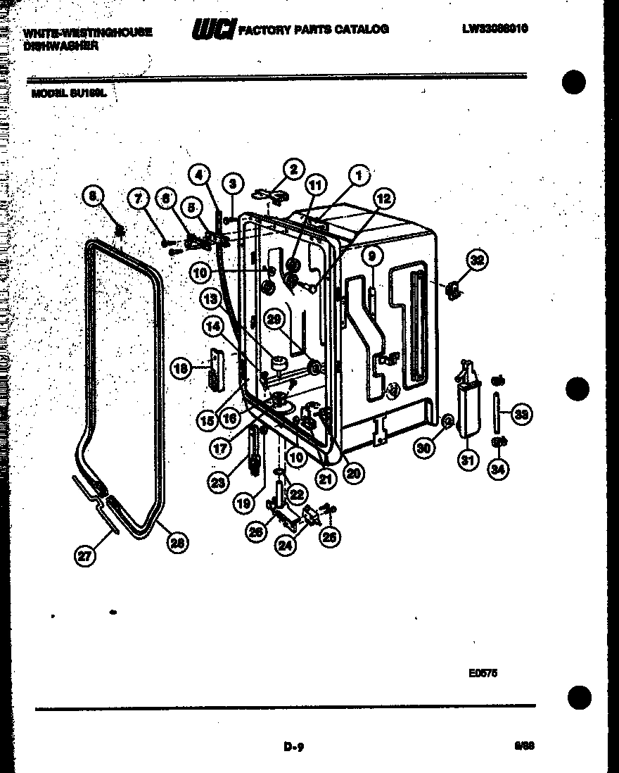 05 - TUB AND FRAME PARTS