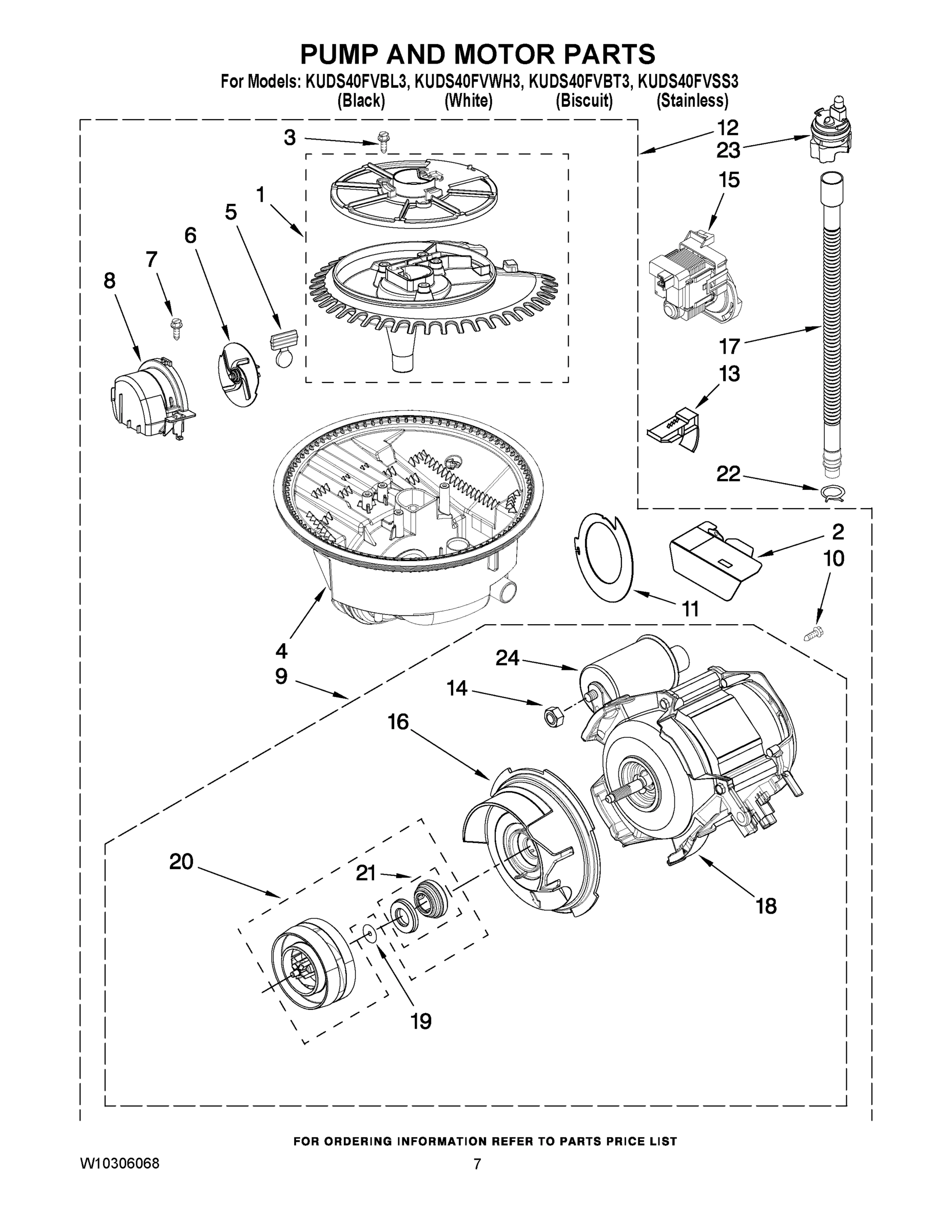 06 - PUMP AND MOTOR PARTS