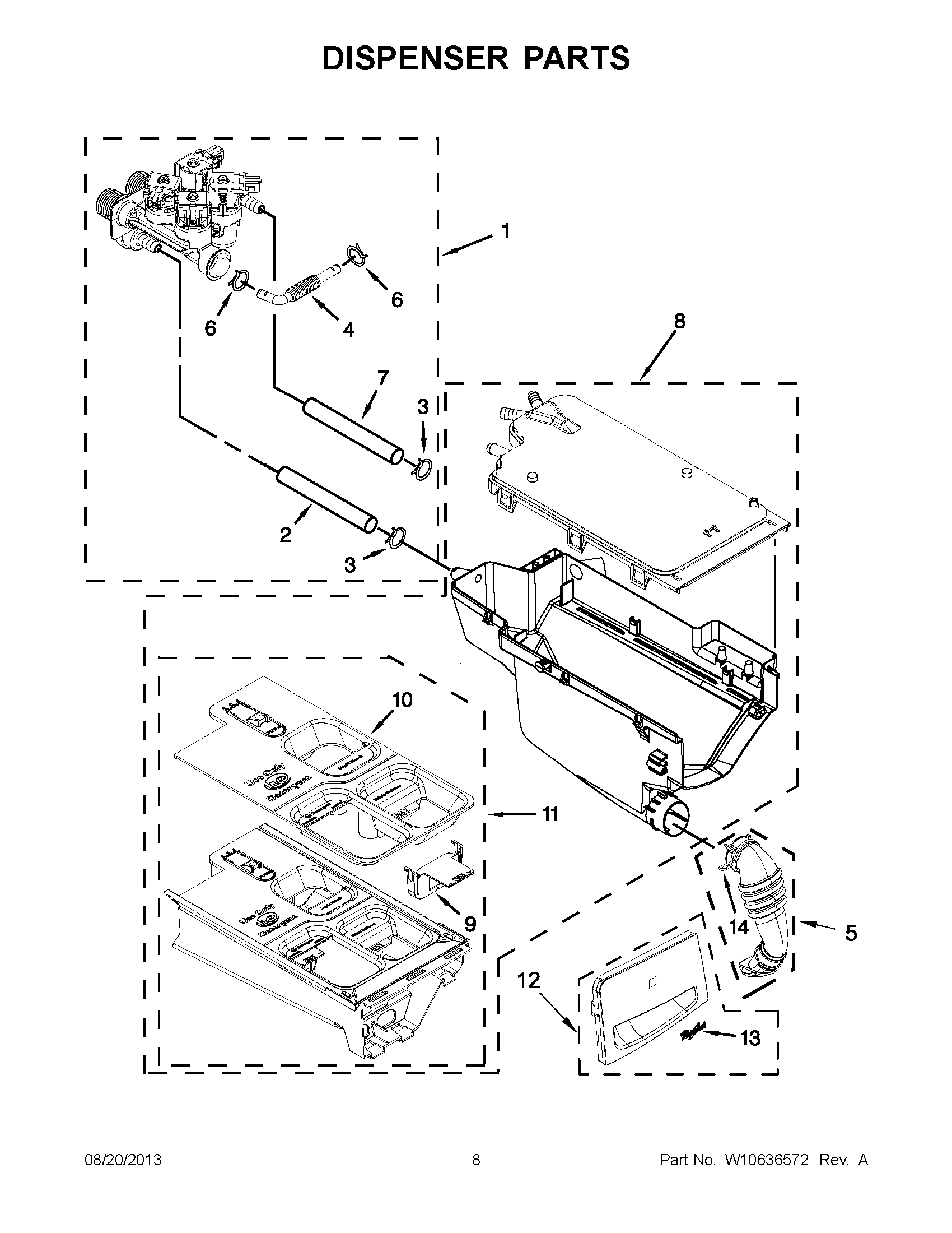 05 - DISPENSER PARTS