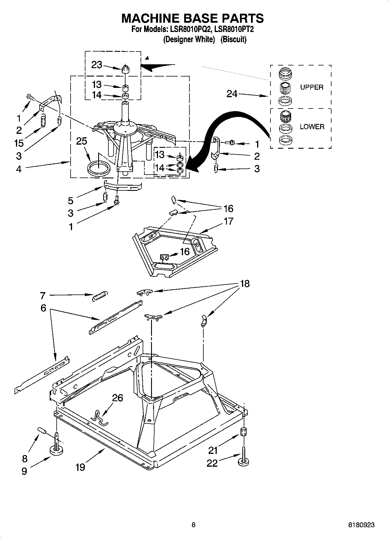 05 - MACHINE BASE PARTS