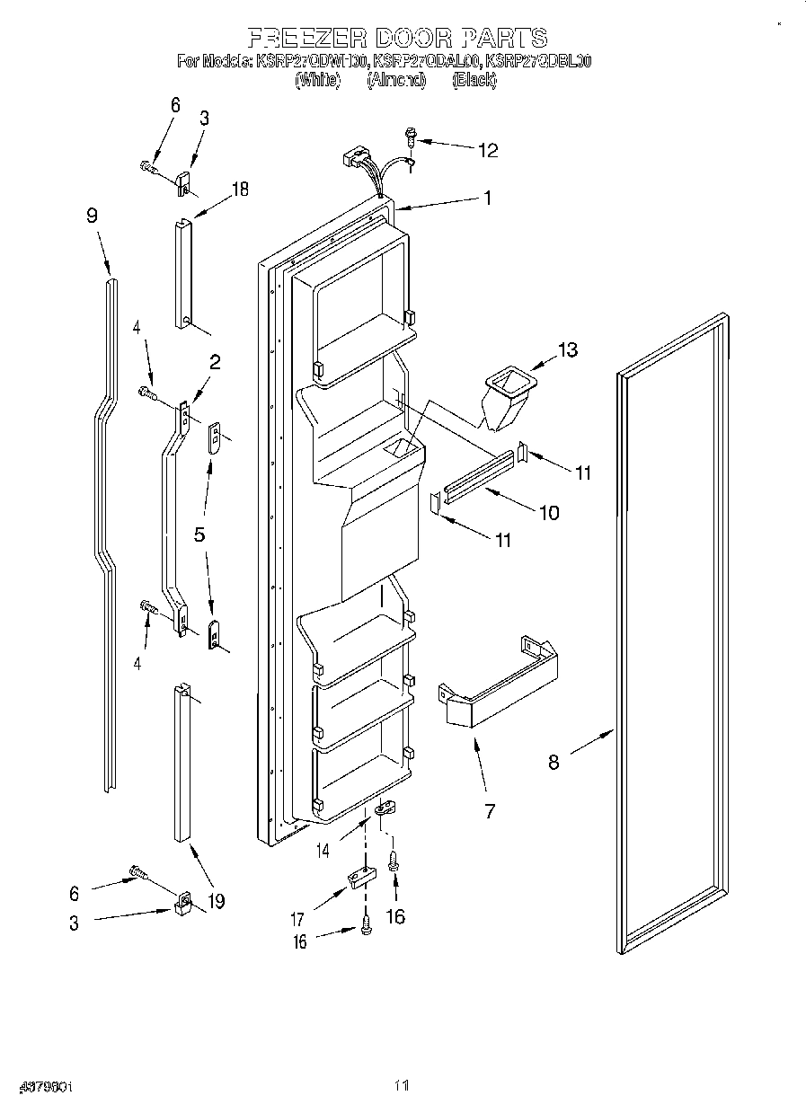 07 - FREEZER DOOR
