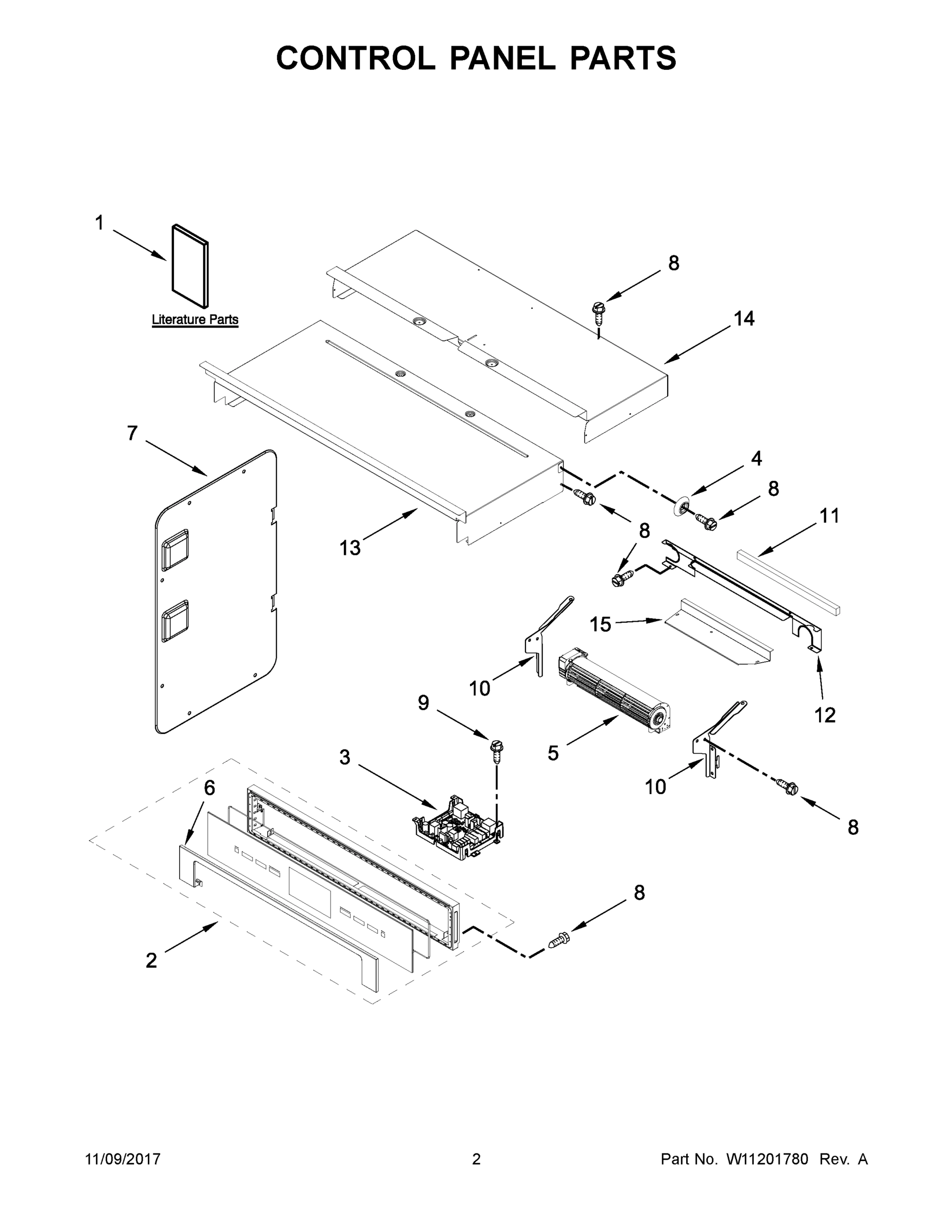 02 - CONTROL PANEL PARTS