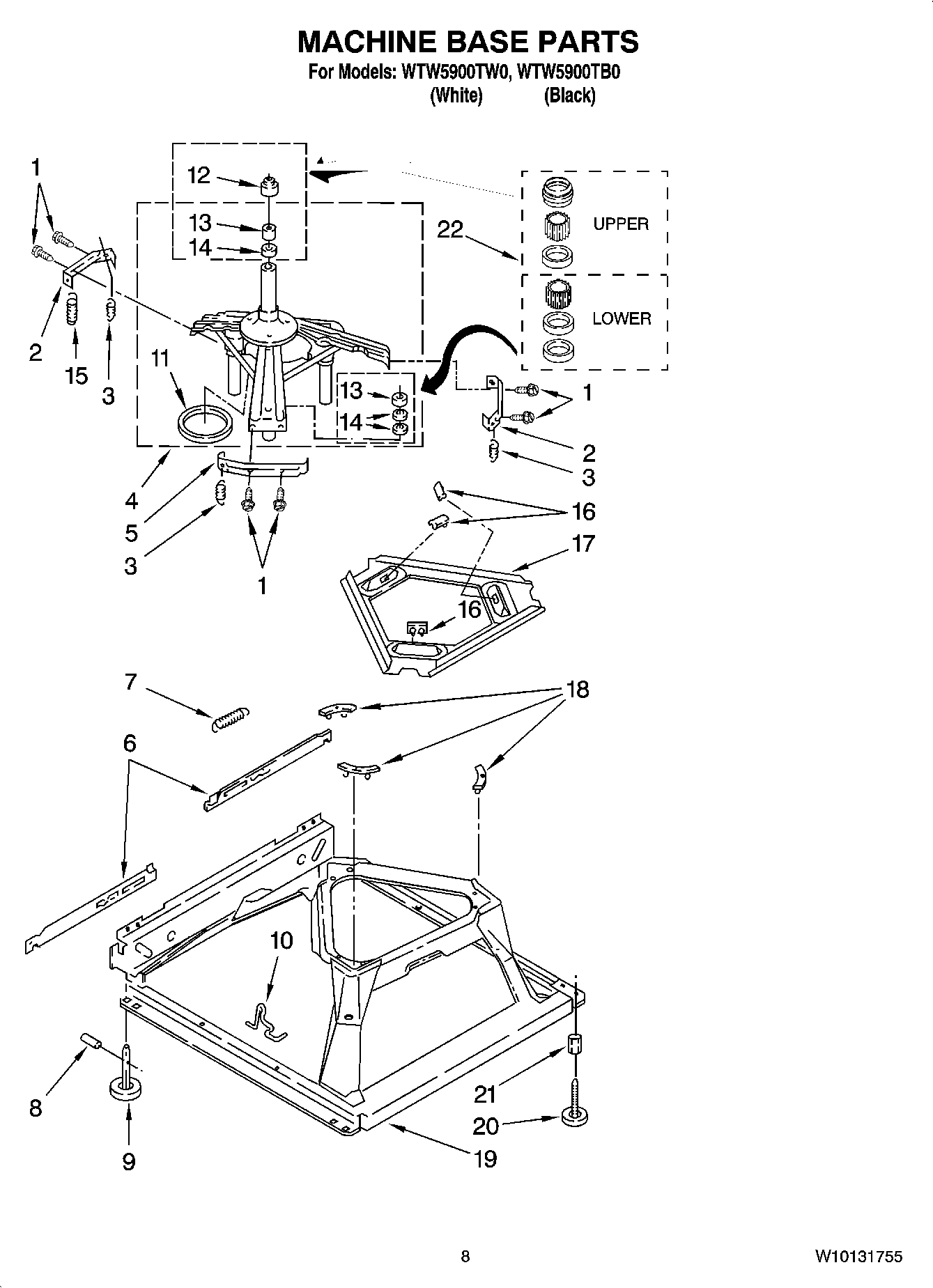 05 - MACHINE BASE PARTS