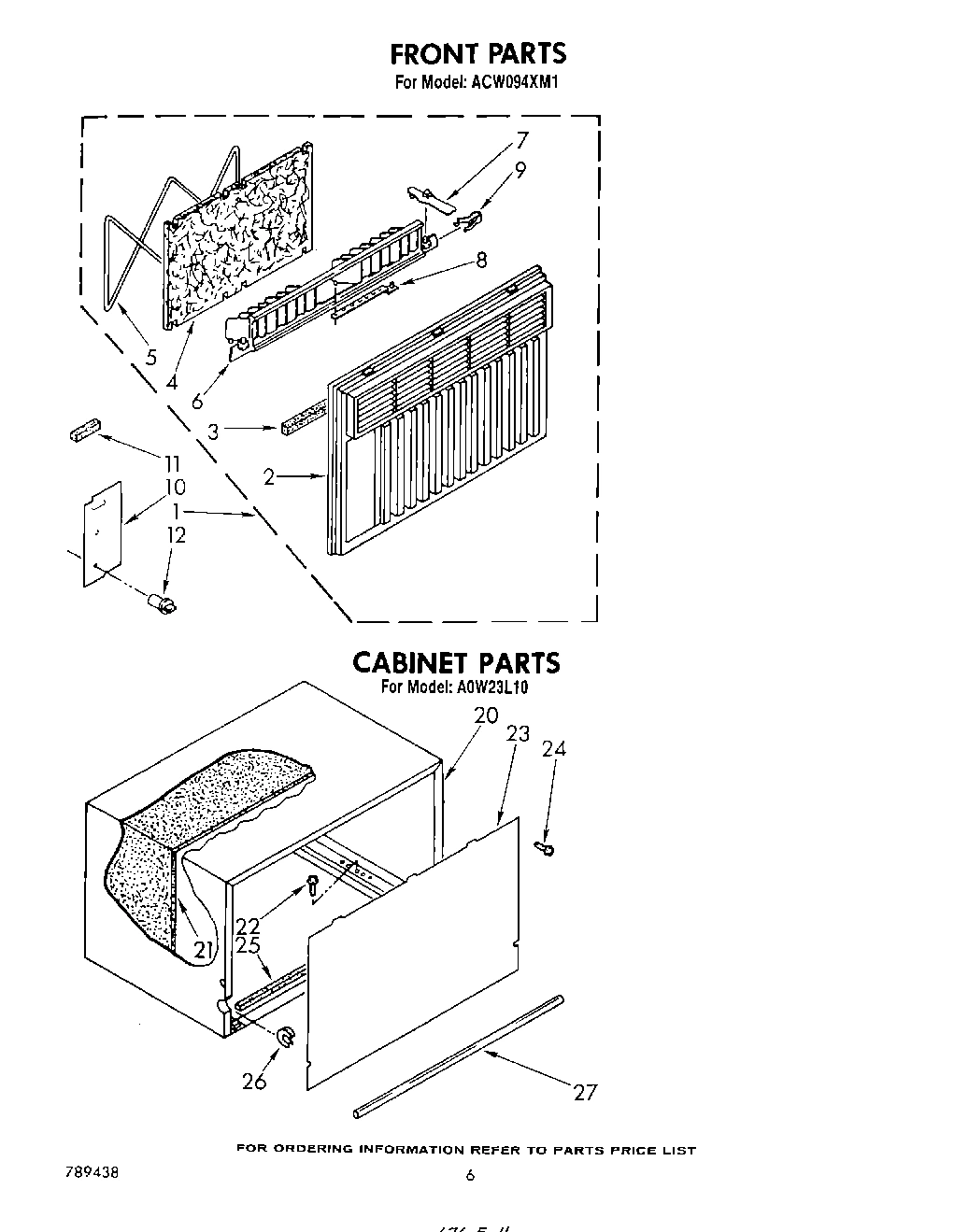 04 - FRONT , CABINET