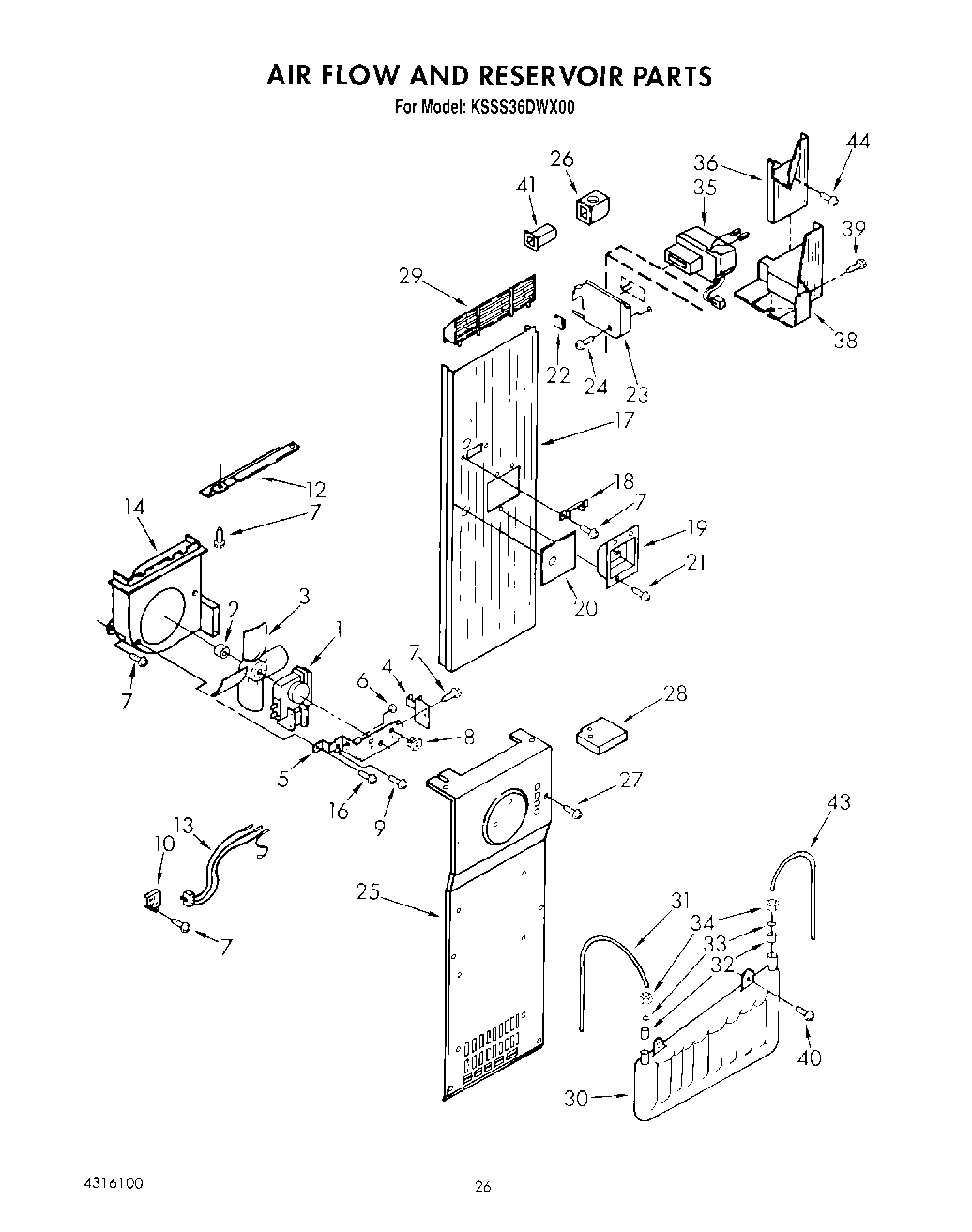 15 - AIR FLOW AND RESERVOIR
