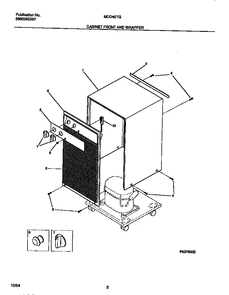 02 - CABINET FRONT AND WRAPPER