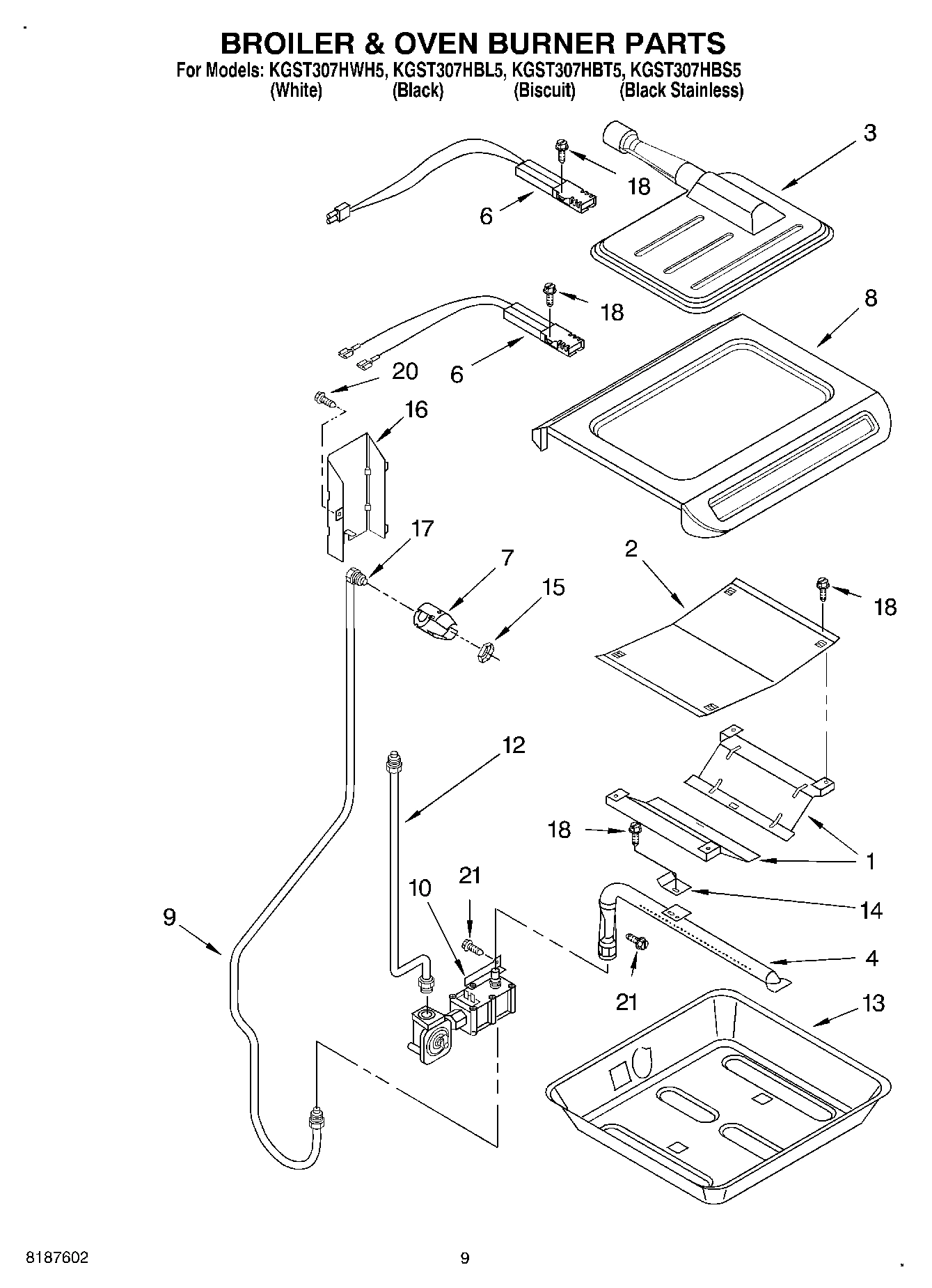 06 - BROILER AND OVEN BURNER