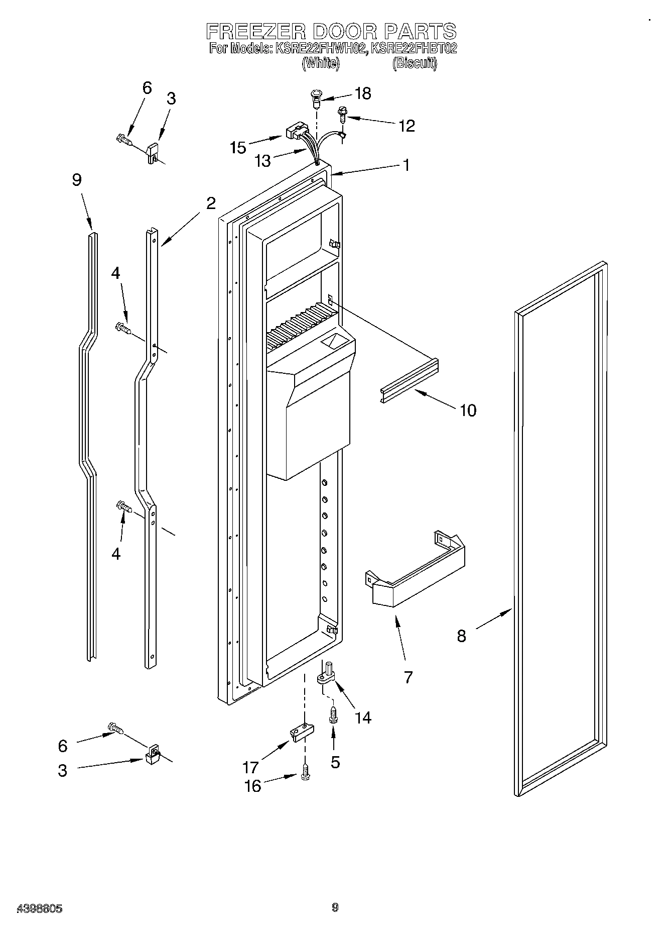 06 - FREEZER DOOR