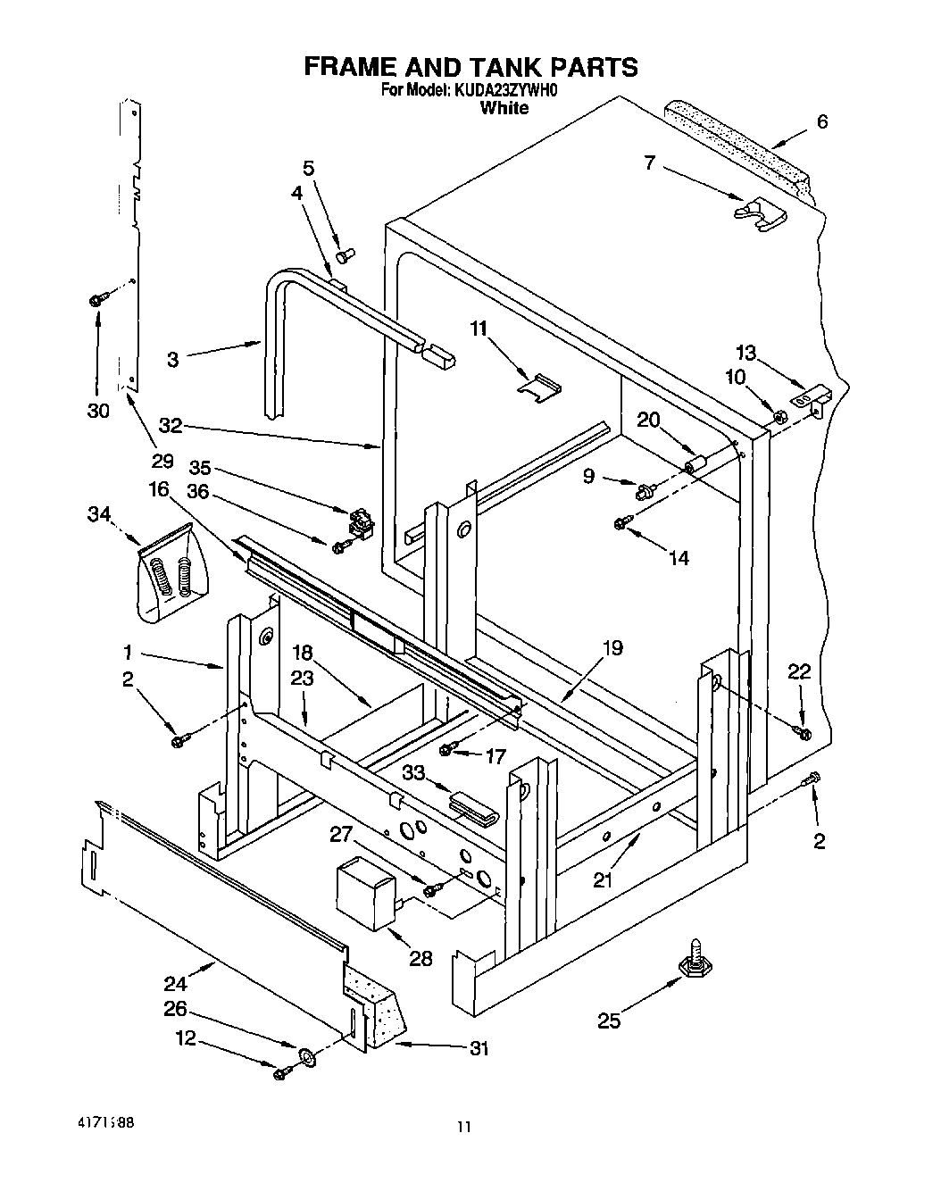 09 - FRAME AND TANK