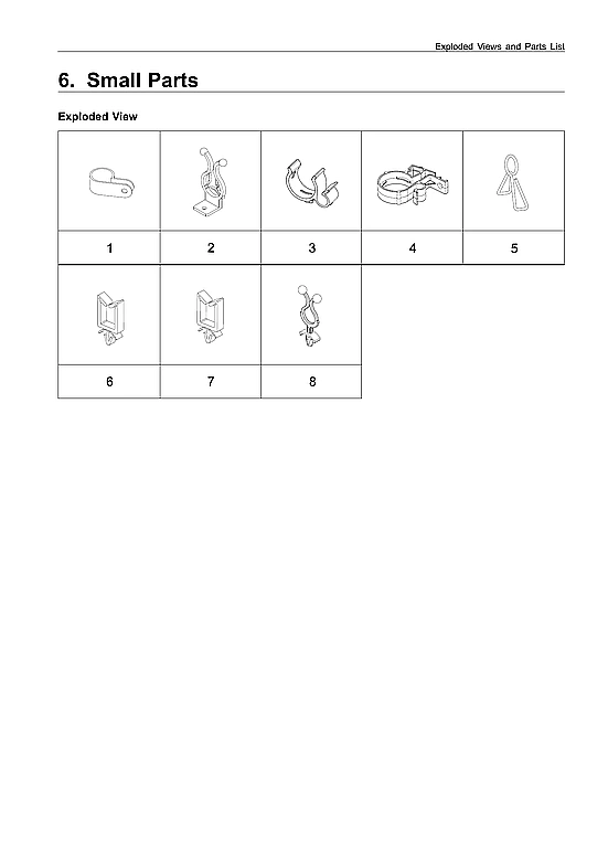 SMALL PARTS