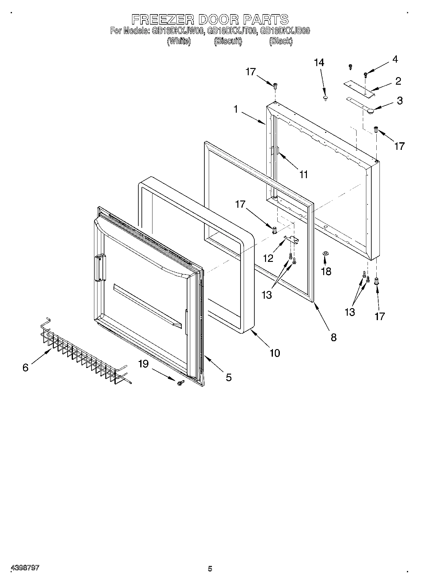 03 - FREEZER DOOR