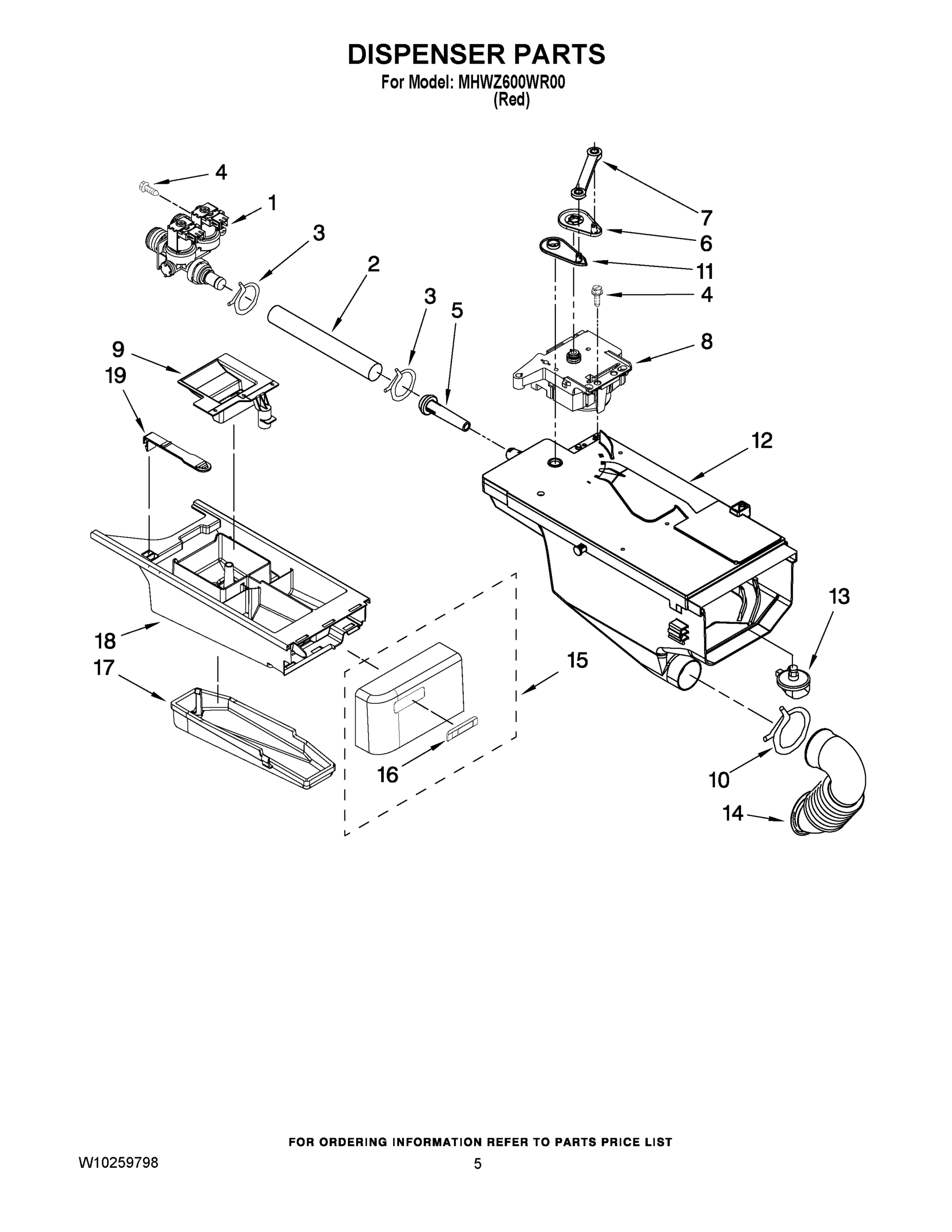 04 - DISPENSER PARTS