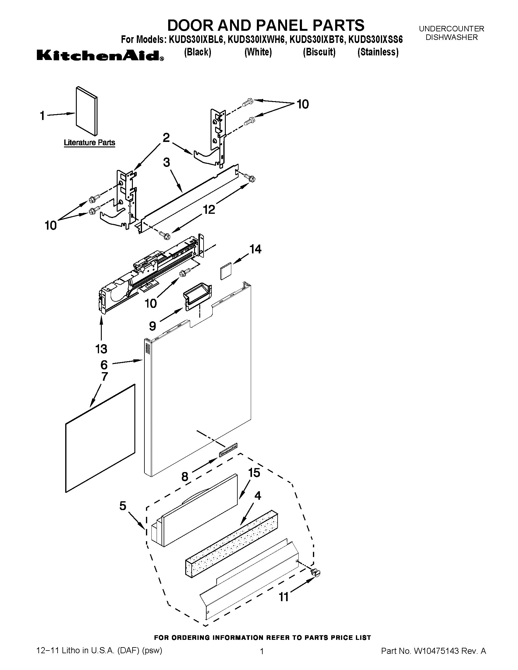 01 - DOOR AND PANEL PARTS