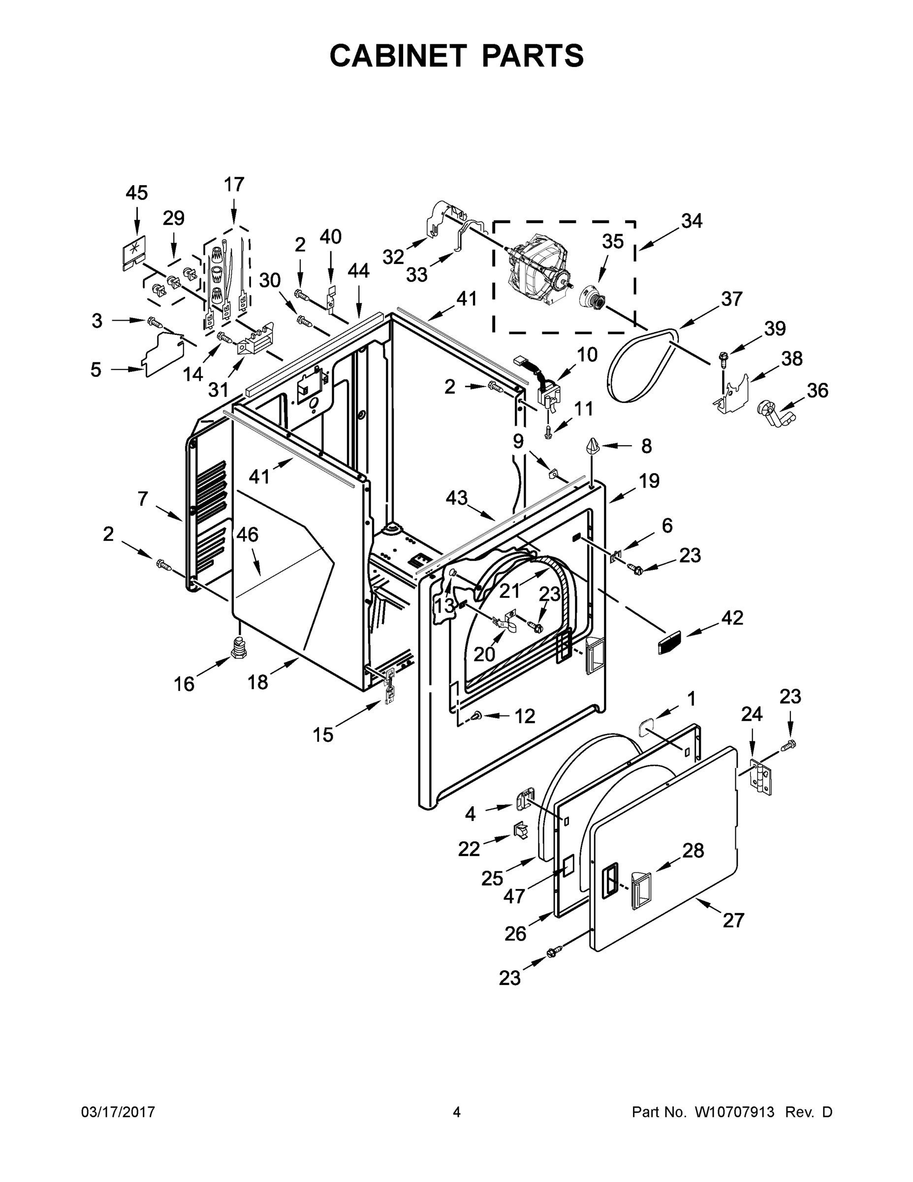 03 - CABINET PARTS