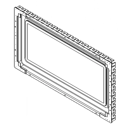 DE94-03981A Samsung Oven Door Assembly E COMB