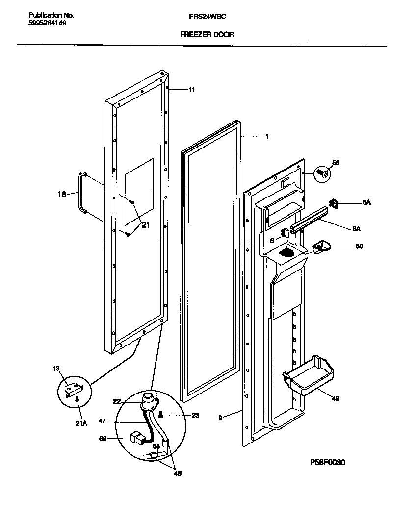 02 - FREEZER DOOR