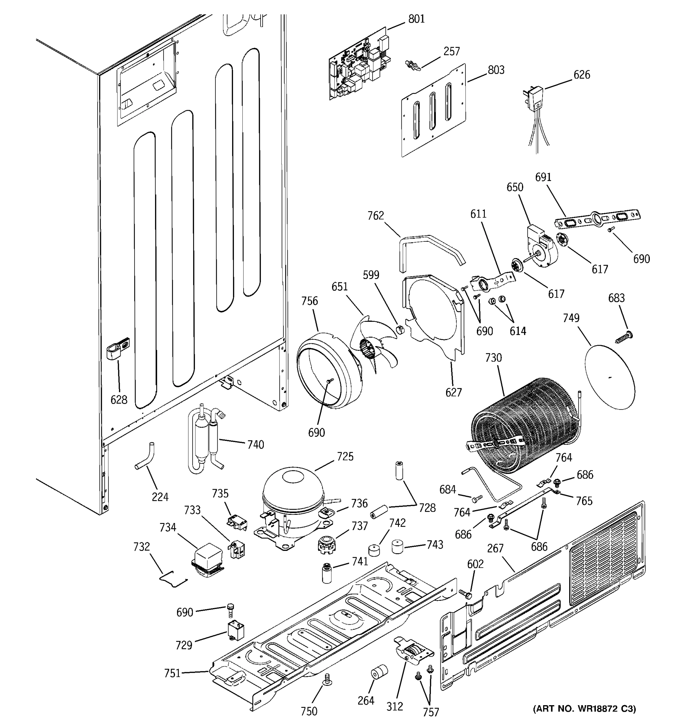 SEALED SYSTEM & MOTHER BOARD