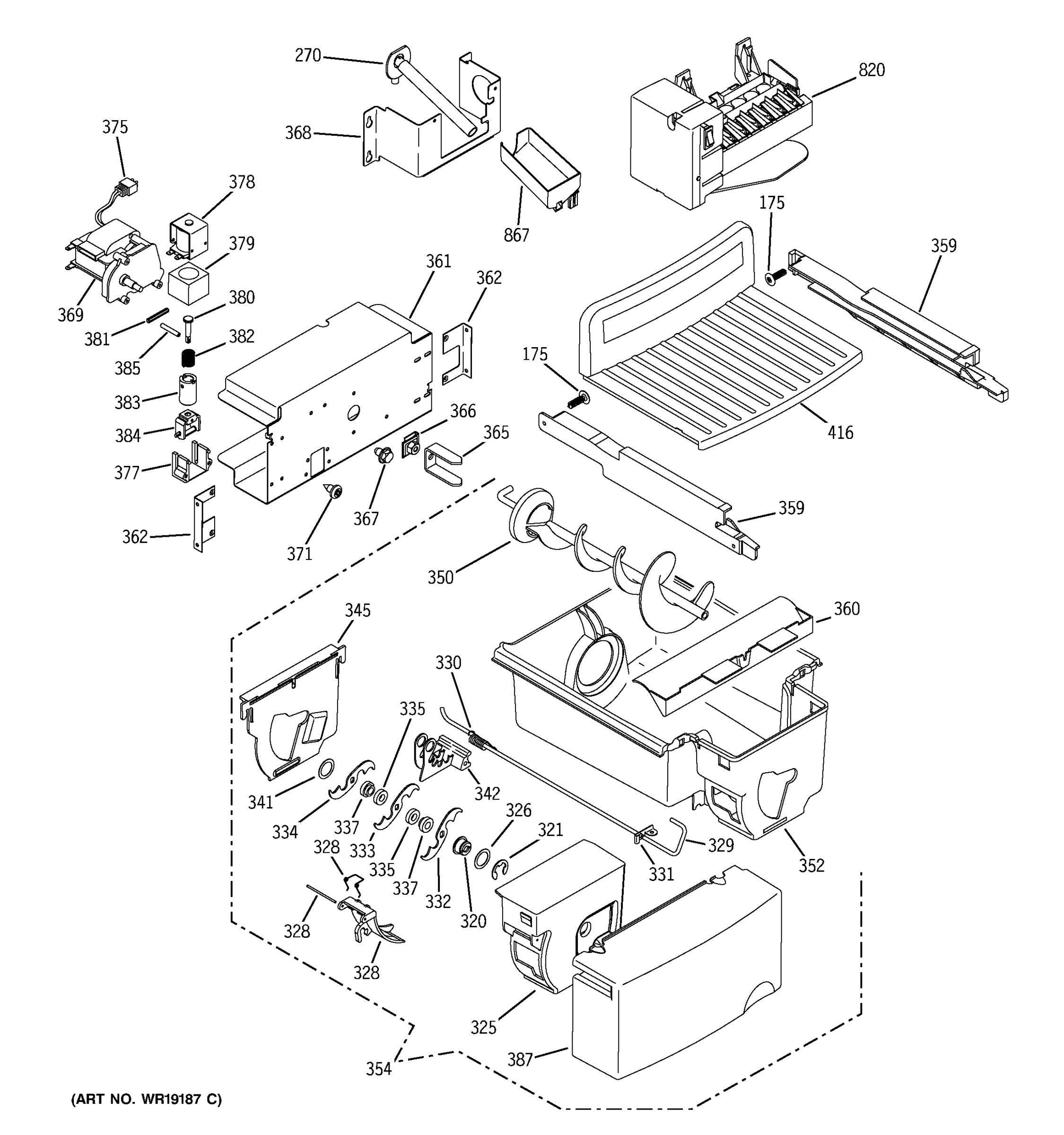 ICE MAKER & DISPENSER