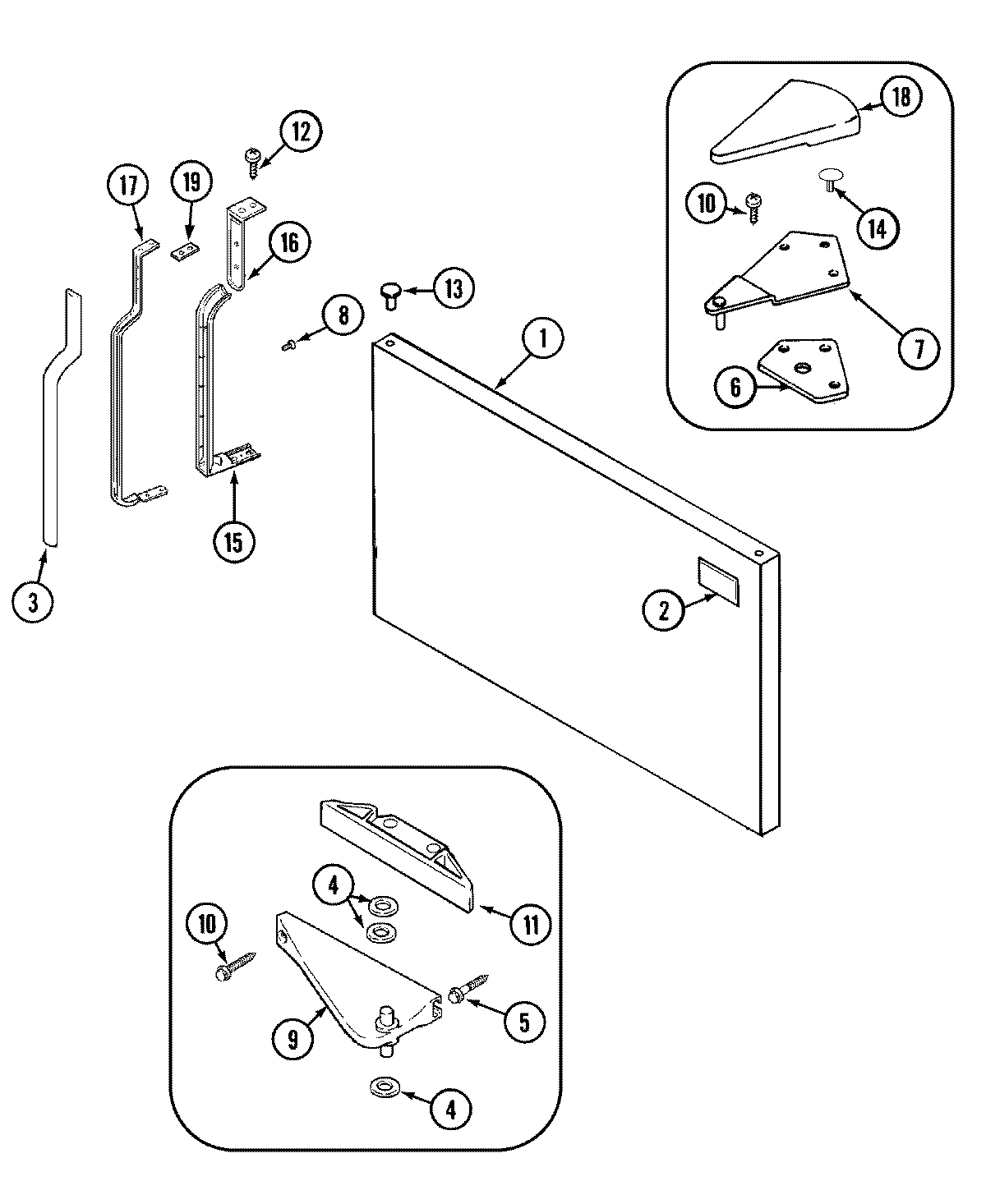 05 - FREEZER OUTER DOOR