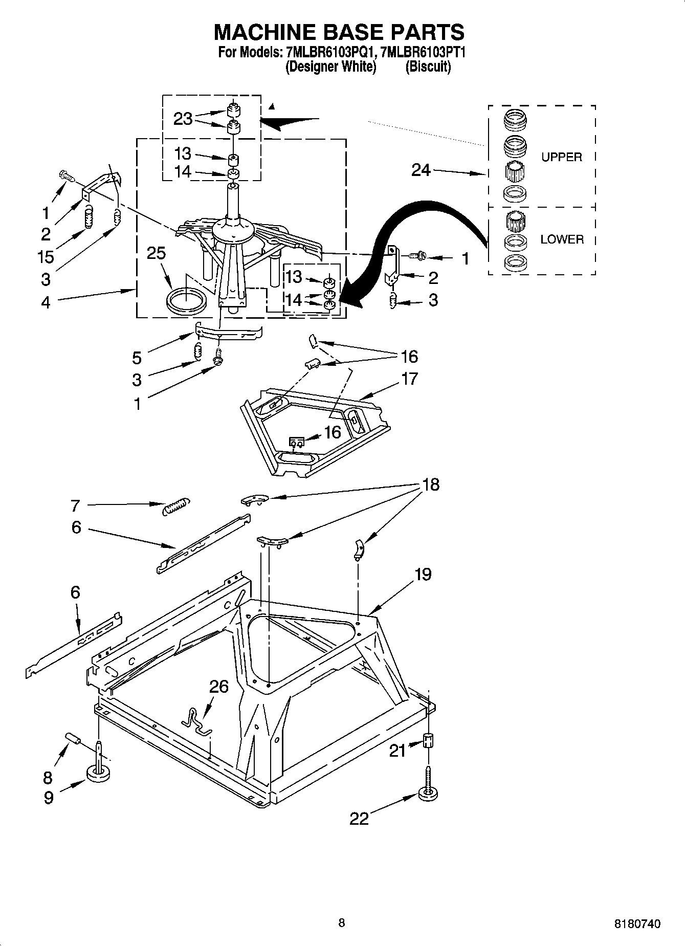 05 - MACHINE BASE PARTS