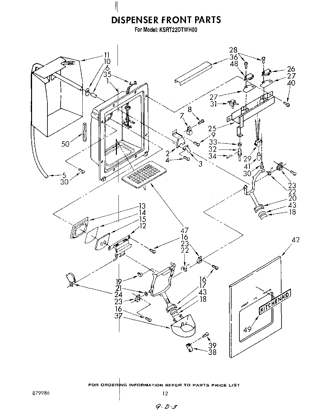 07 - DISPENSER FRONT