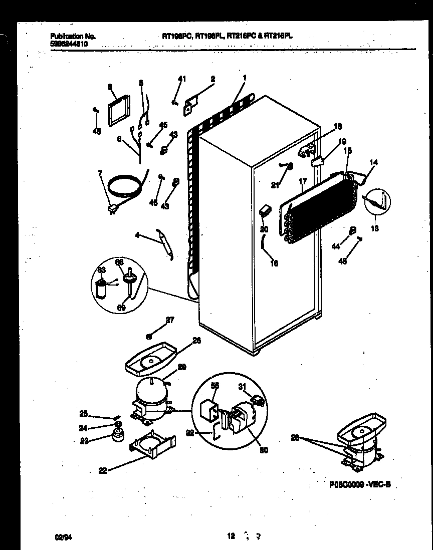 07 - SYSTEM AND AUTOMATIC DEFROST PARTS