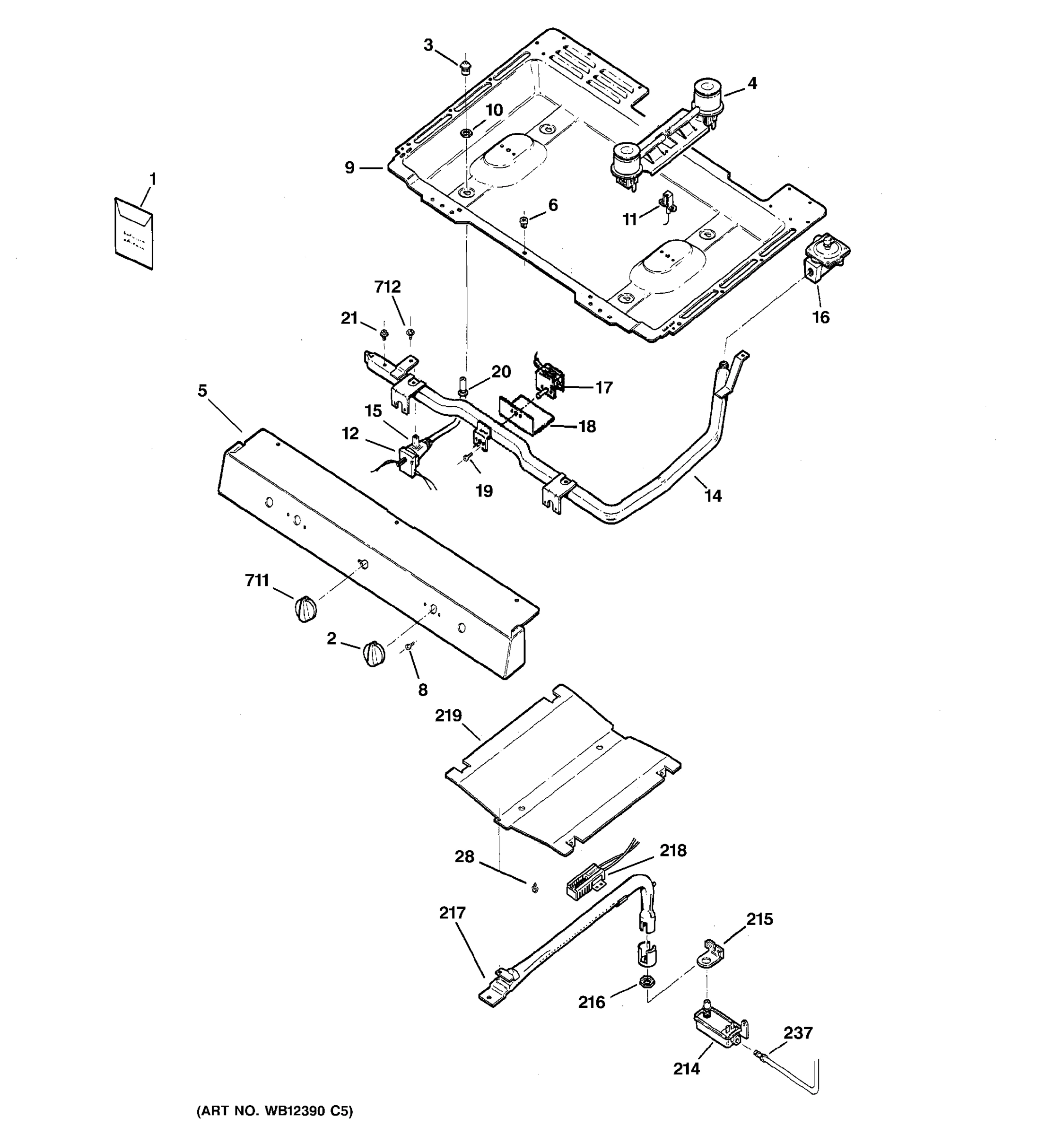 GAS & BURNER PARTS