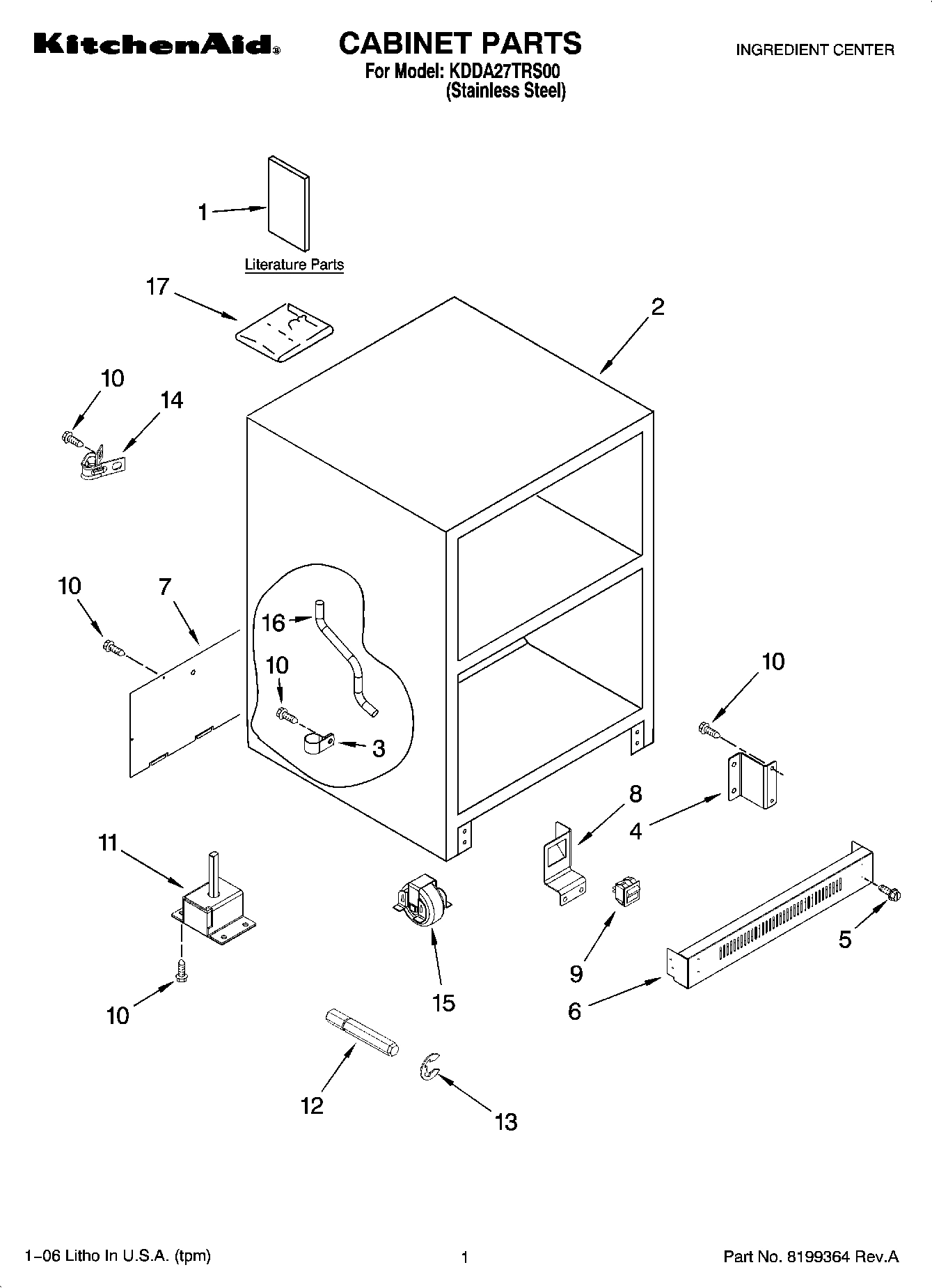 01 - CABINET PARTS