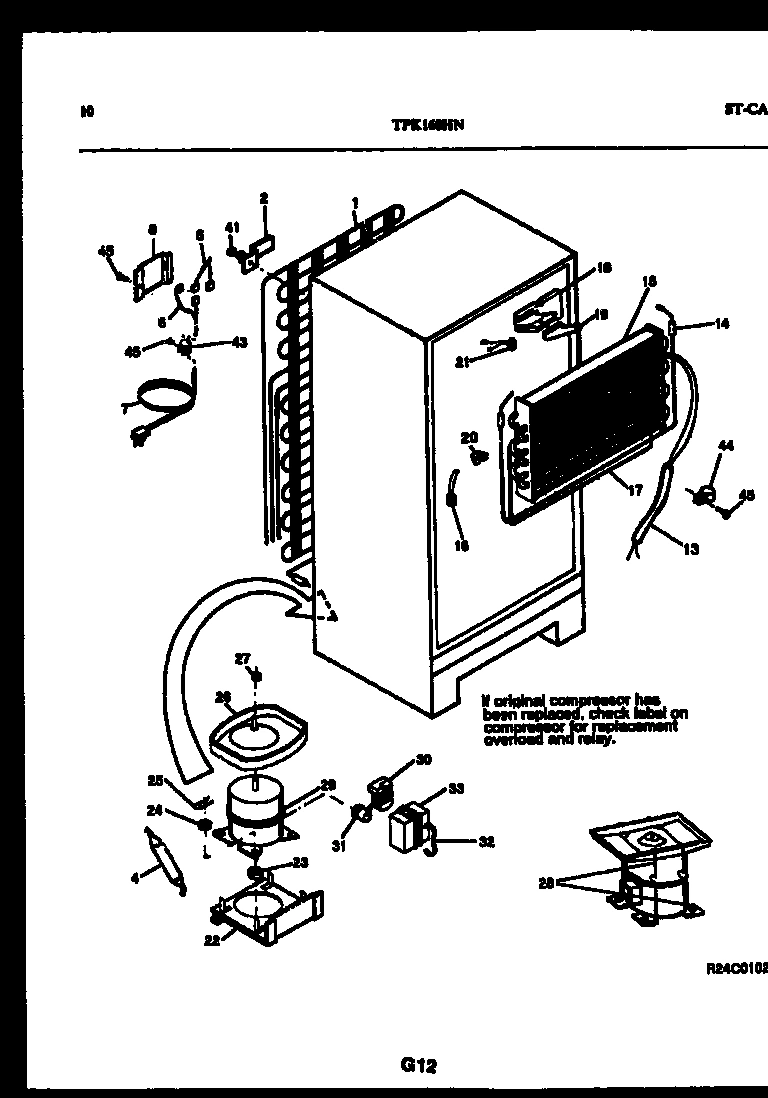 06 - SYSTEM AND AUTOMATIC DEFROST PARTS