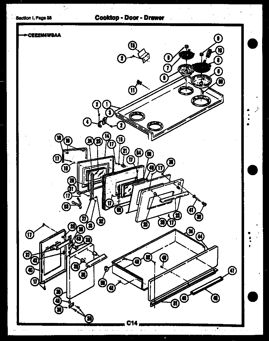 22 - COOKTOP-DOOR-DRAWER