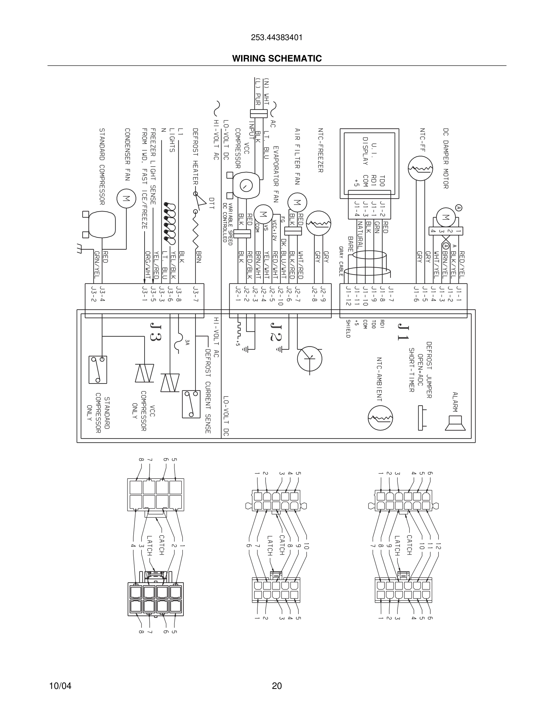 20 - WIRING SCHEMATIC