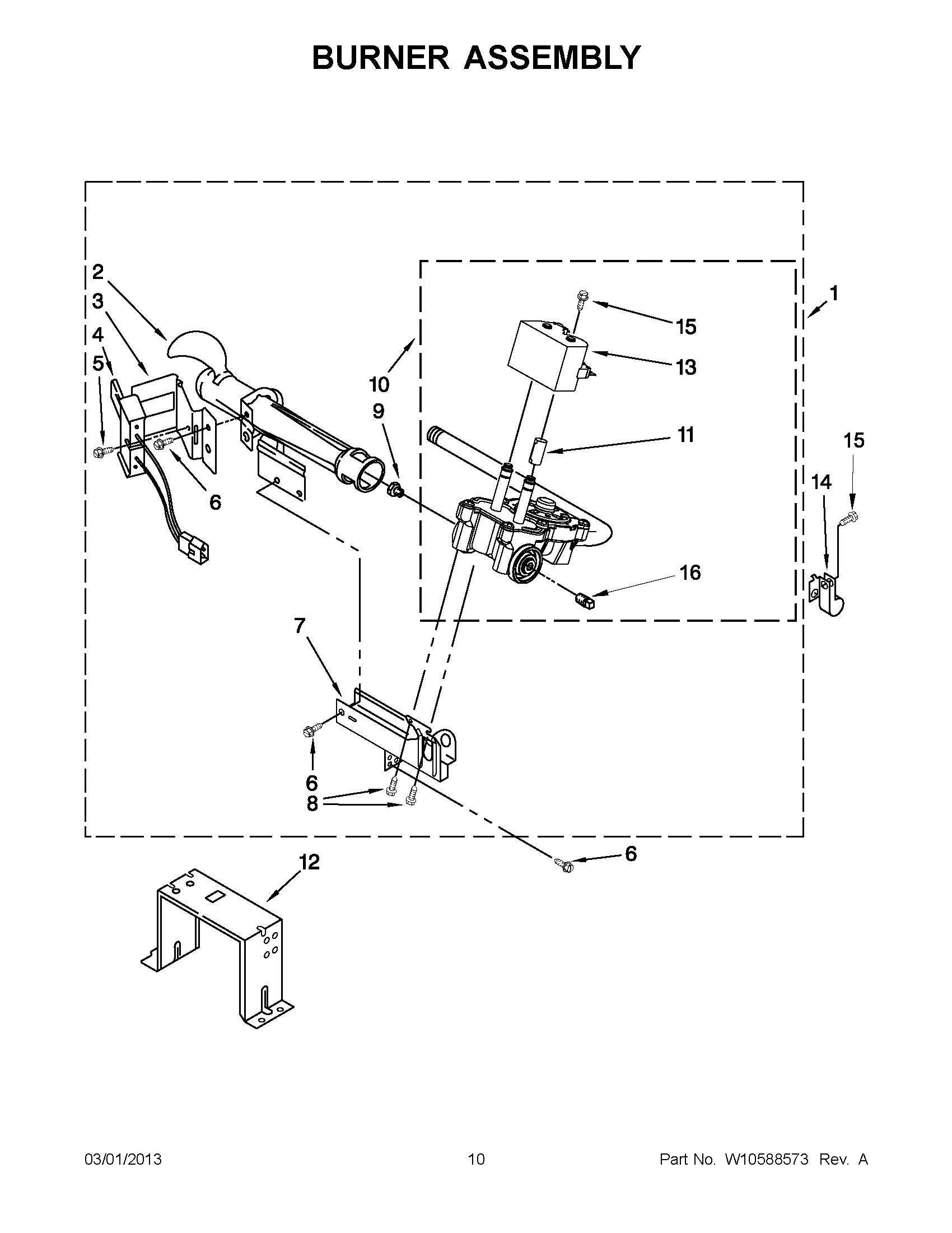 05 - BURNER ASSEMBLY