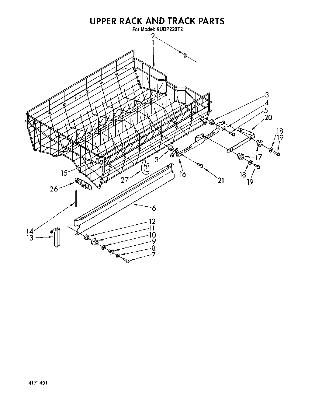 11 - UPPER RACK AND TRACK