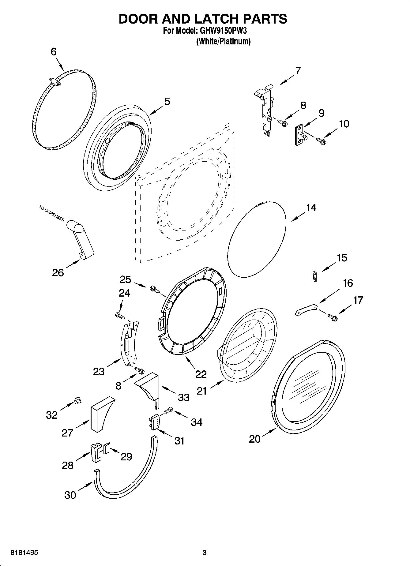 02 - DOOR AND LATCH PARTS