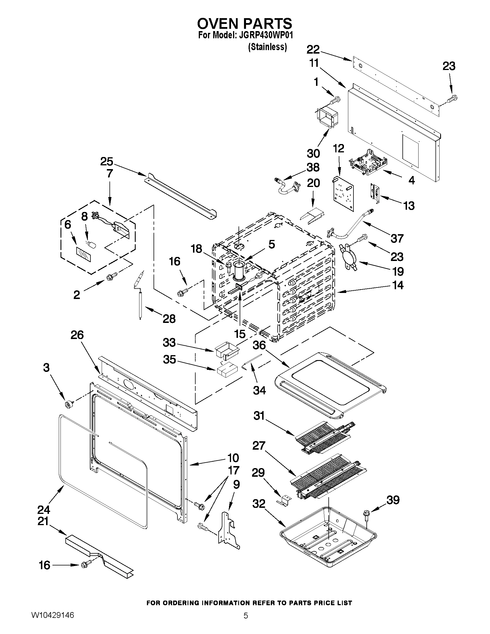 03 - OVEN PARTS