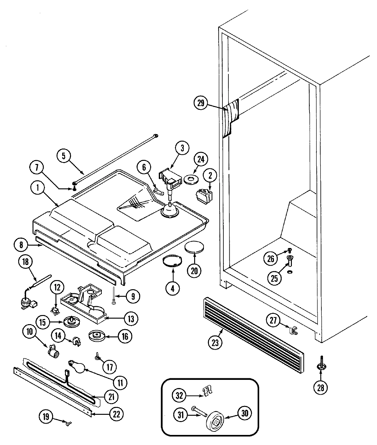 04 - FRESH FOOD COMPARTMENT