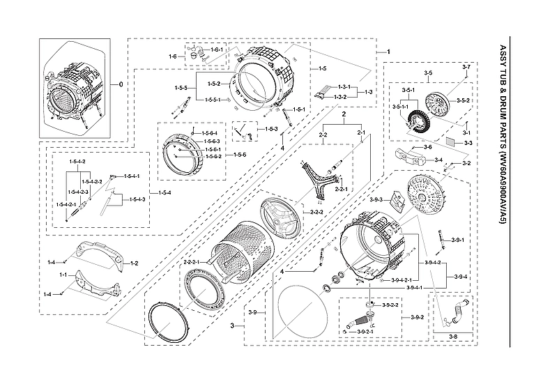 TUB & DRUM ASSY