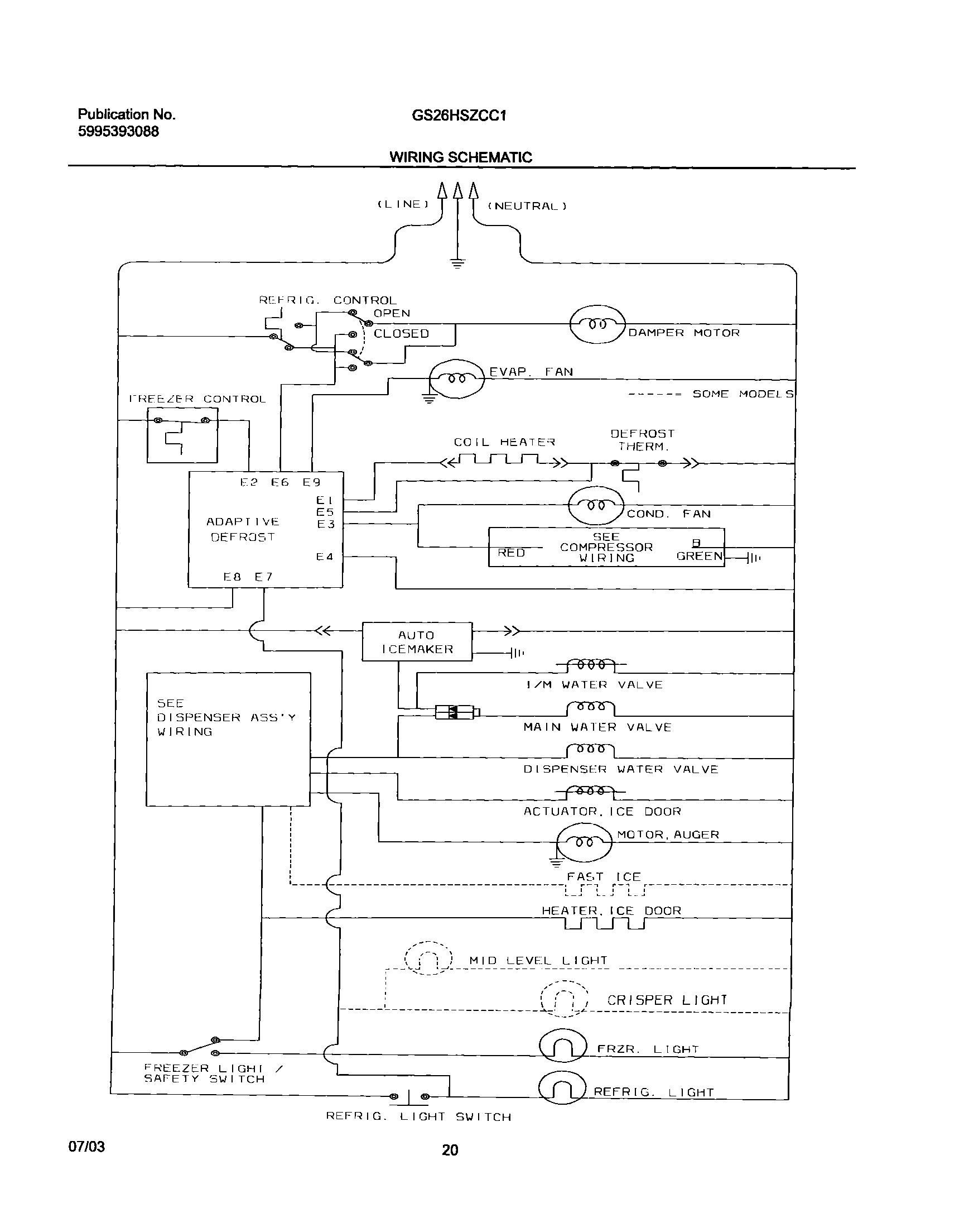 20 - WIRING SCHEMATIC