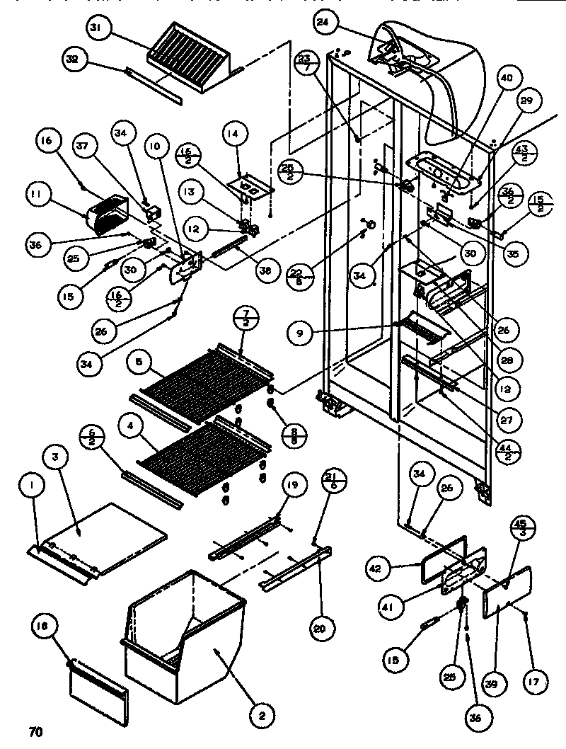 08 - FZ SHELVING & REF LIGHT