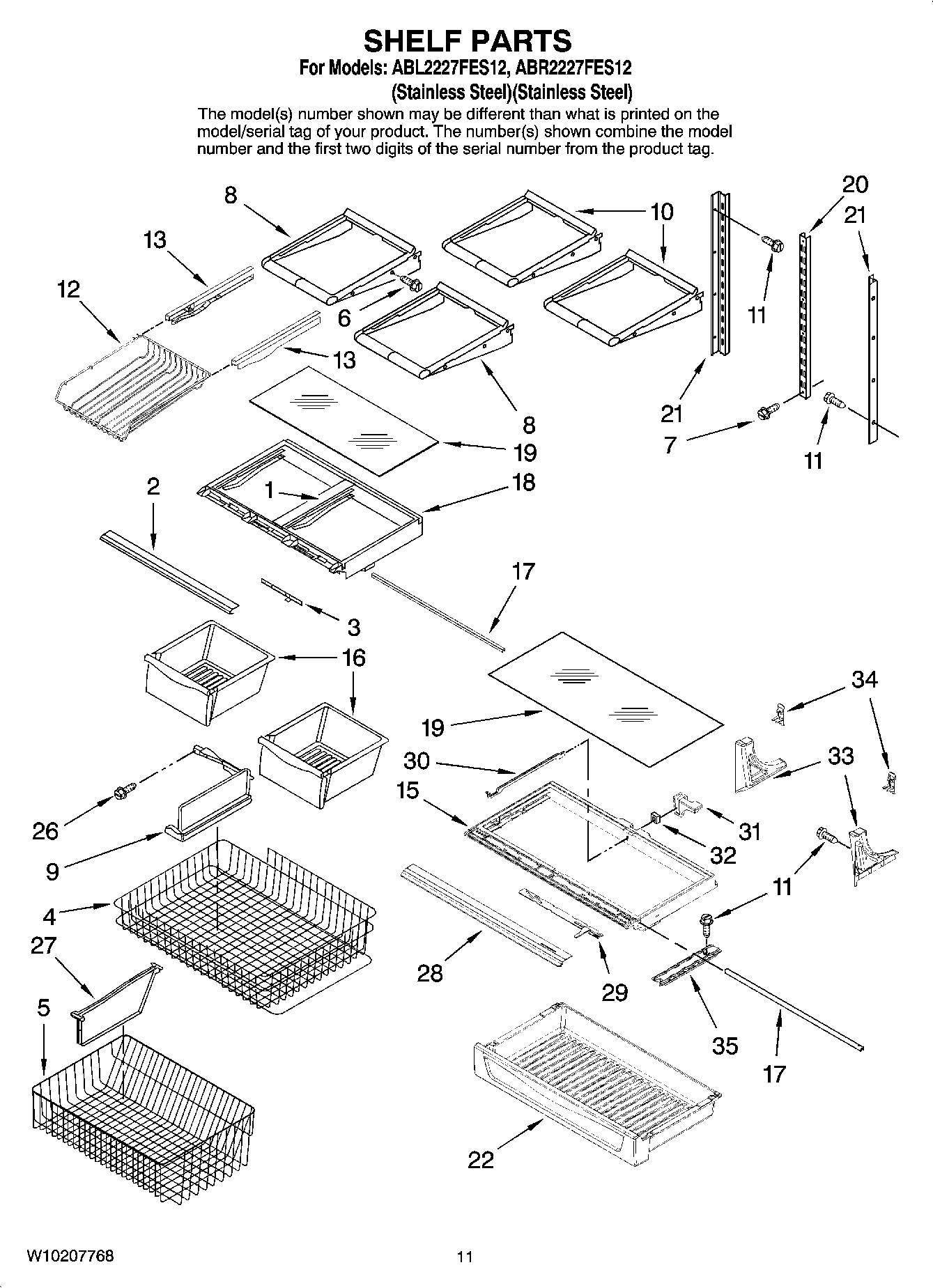 07 - SHELF PARTS