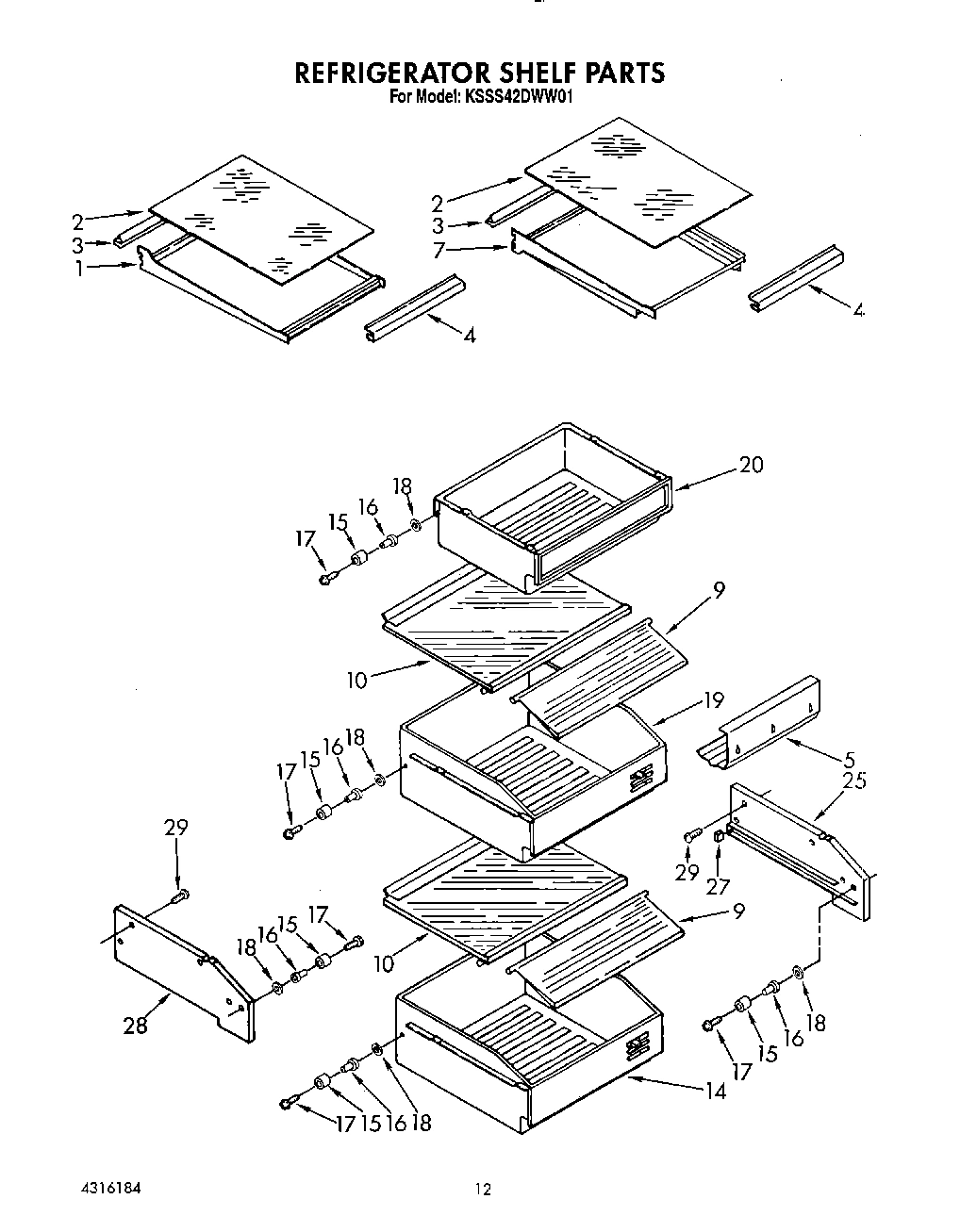09 - REFRIGERATOR SHELF