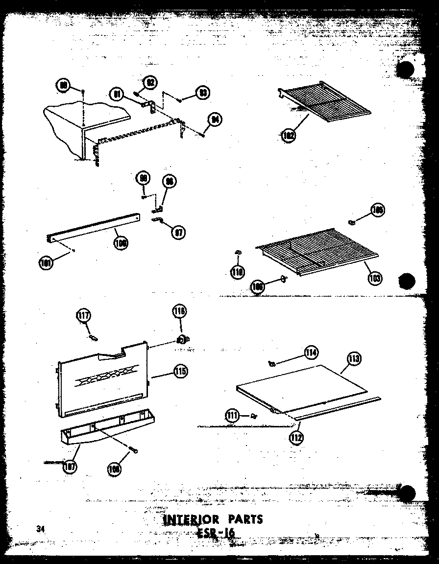 03 - INTERIOR PARTS ESR-16