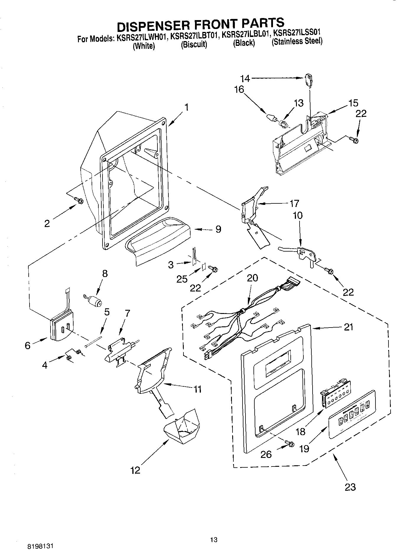 08 - DISPENSER FRONT